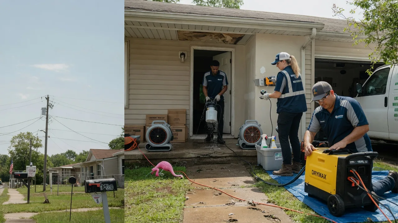 Storm Damage Water Removal in Pioneer, LA near me